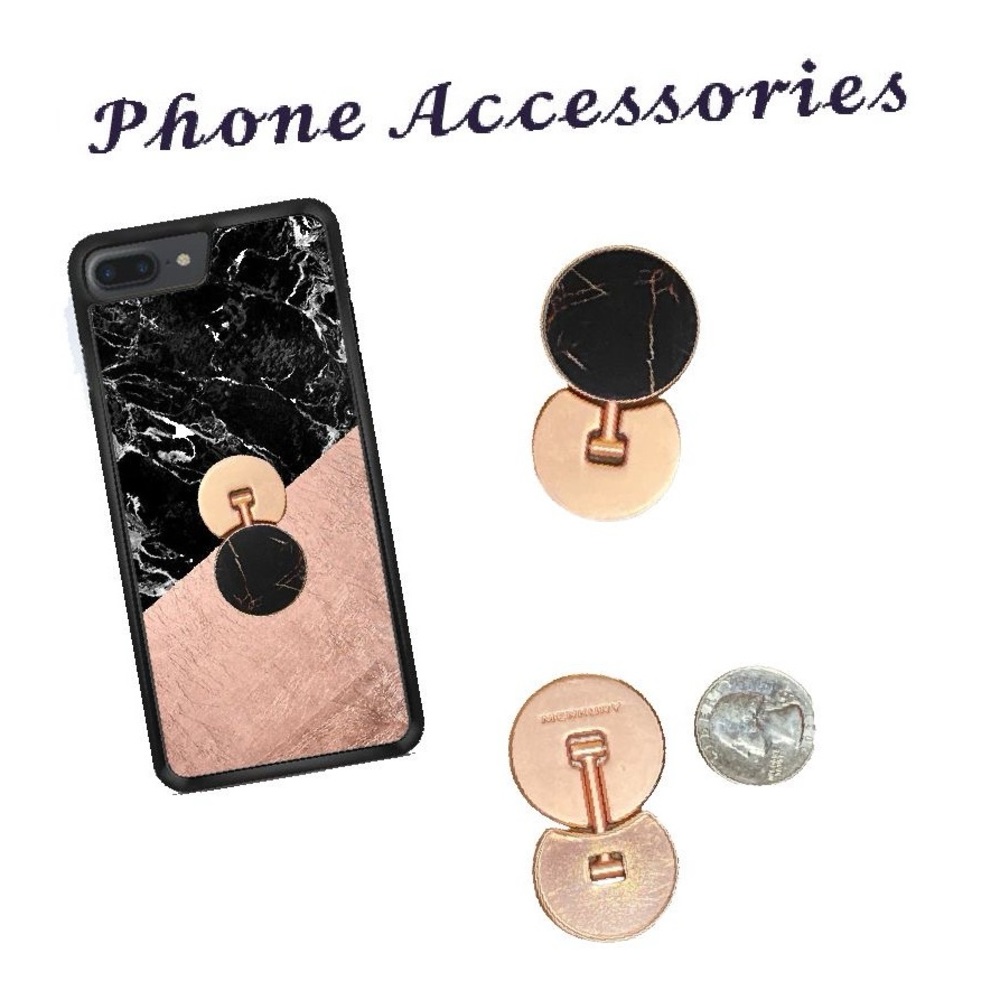 New Phone Kickstand with Adhesive Stick, Marble Style
